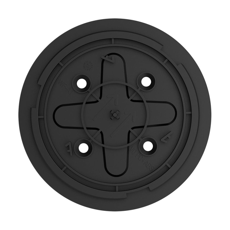 Ajax EN54 FireProtect (Heat) Jeweller Black — Detector wireless de căldură adresabil