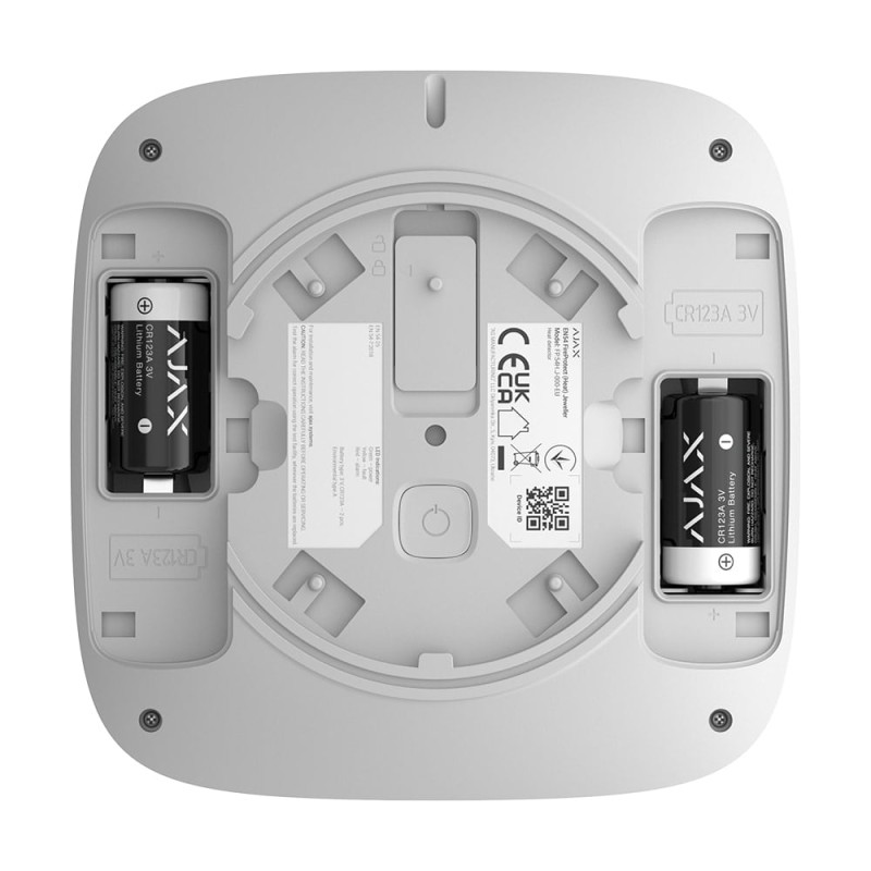 Ajax EN54 FireProtect (Heat) Jeweller White — Detector wireless de căldură adresabil