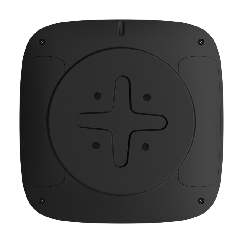 Ajax EN54 FireProtect (Heat/Sounder) Jeweller Black — Detector wireless de căldură adresabil, combinat cu sirenă sonoră