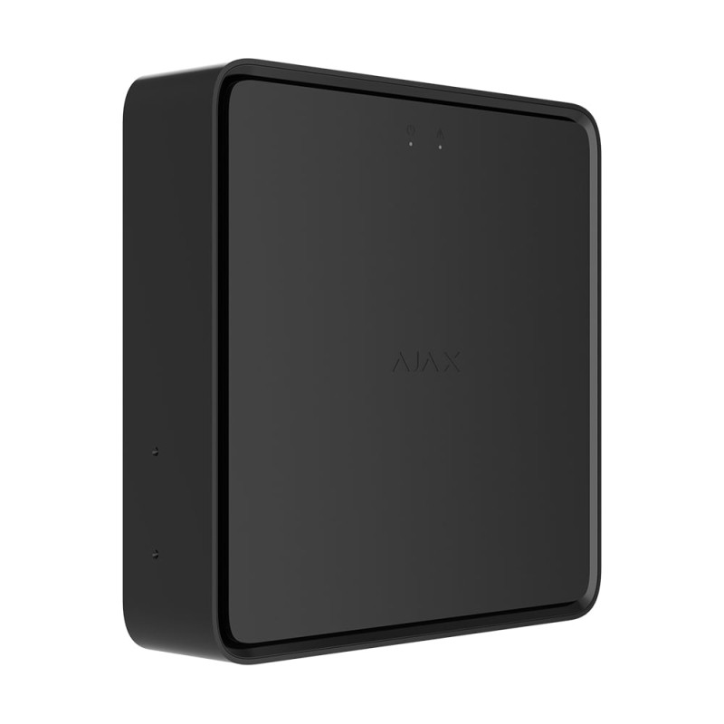 Ajax EN54 Fire ReX Jeweller Black — Repeater wireless adresabil pentru sistem de alarmă la incendiu