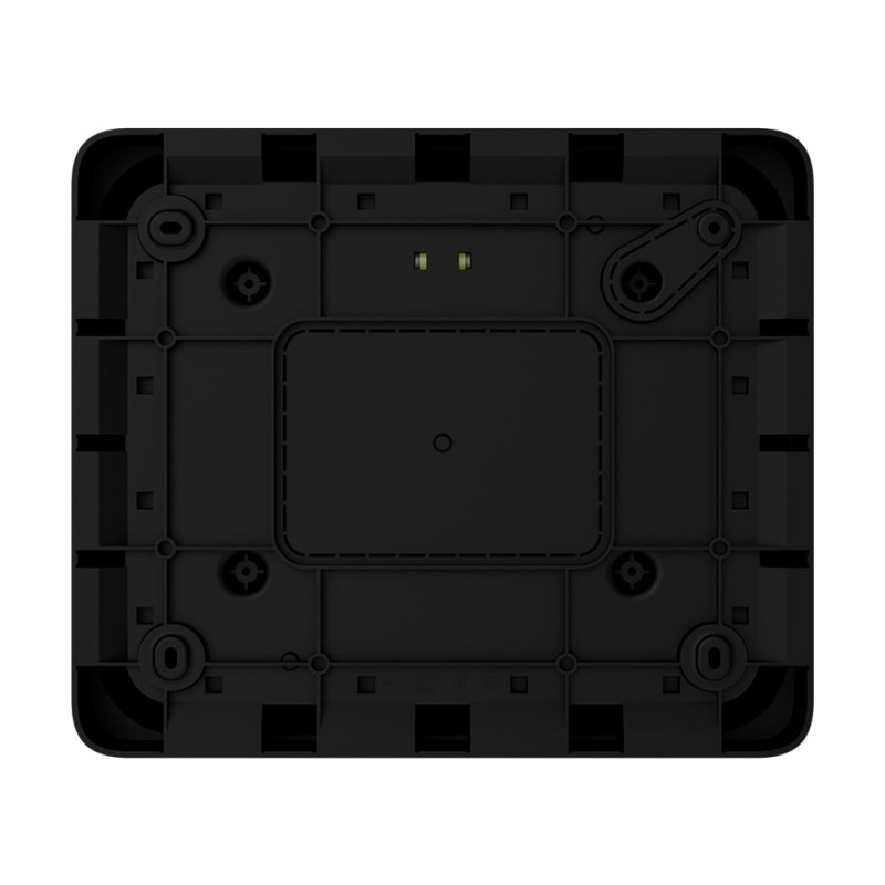 Ajax EN54 Fire Hub Jeweller Black — Dispozitiv wireless cu Wi-Fi, 2G/4G, Ethernet, suport pentru până la 200 de dispozitive și 40 de zone de incendiu