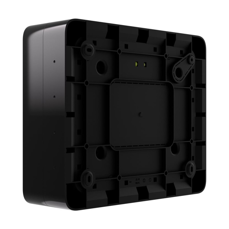 Ajax EN54 Fire Hub Jeweller Black — Dispozitiv wireless cu Wi-Fi, 2G/4G, Ethernet, suport pentru până la 200 de dispozitive și 40 de zone de incendiu