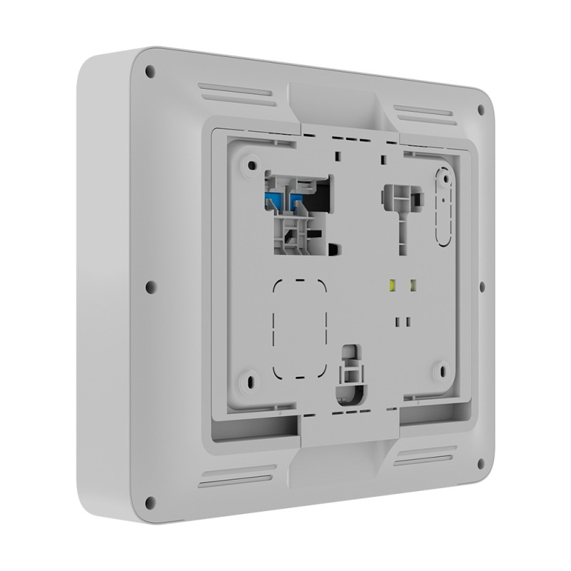 Ajax EN54 Fire Hub Jeweller White — Dispozitiv wireless cu Wi-Fi, 2G/4G, Ethernet, suport pentru până la 200 de dispozitive și 40 de zone de incendiu