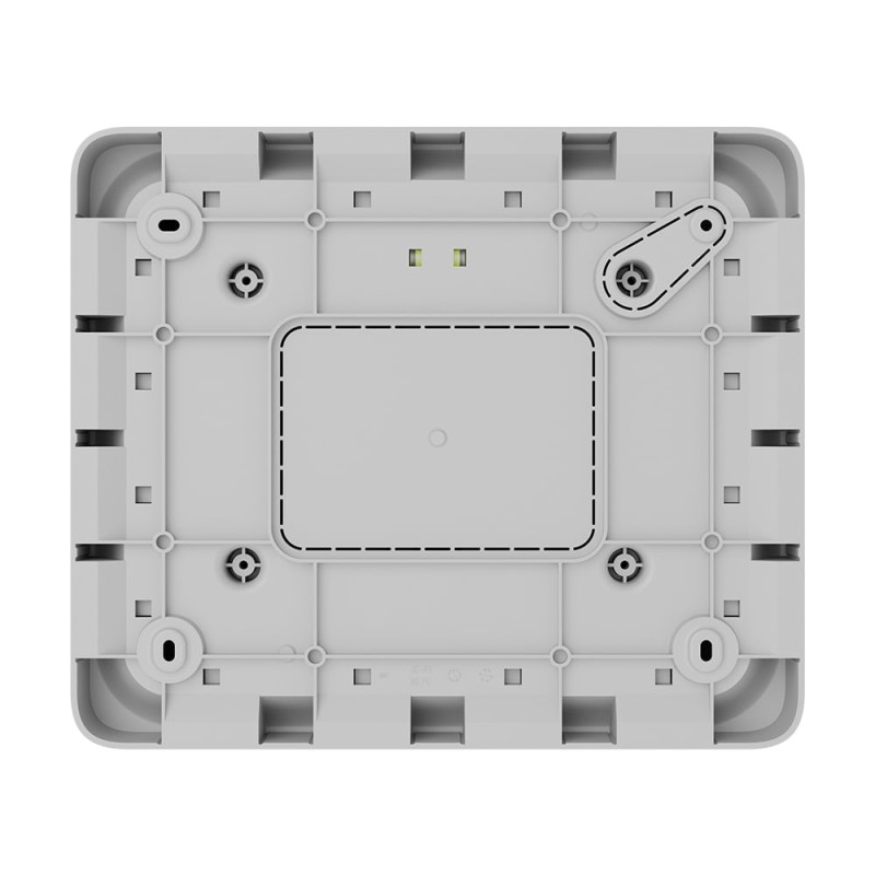 Ajax EN54 Fire Hub Jeweller White — Dispozitiv wireless cu Wi-Fi, 2G/4G, Ethernet, suport pentru până la 200 de dispozitive și 40 de zone de incendiu