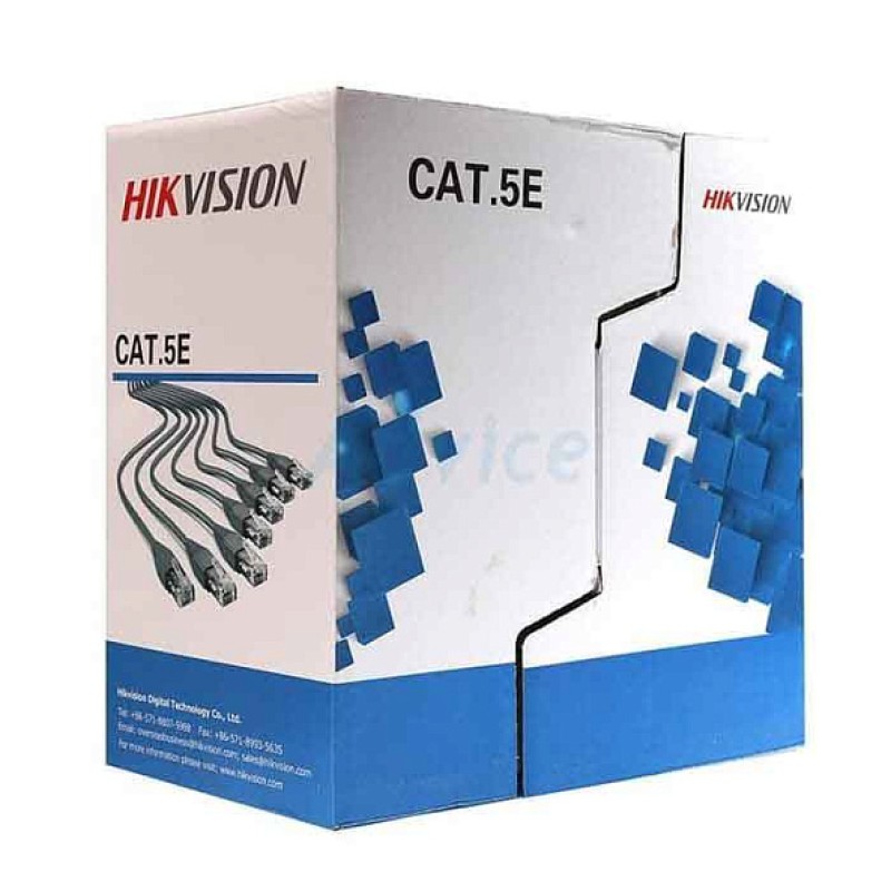 Hikvision DS-1LN5EUEC0 Cablu intern, neprotejat, UTP, categorie 5e