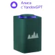 Yandex Station Max YNDX-00053, YandexGPT, Умная колонка Zigbee, (Зелёный)