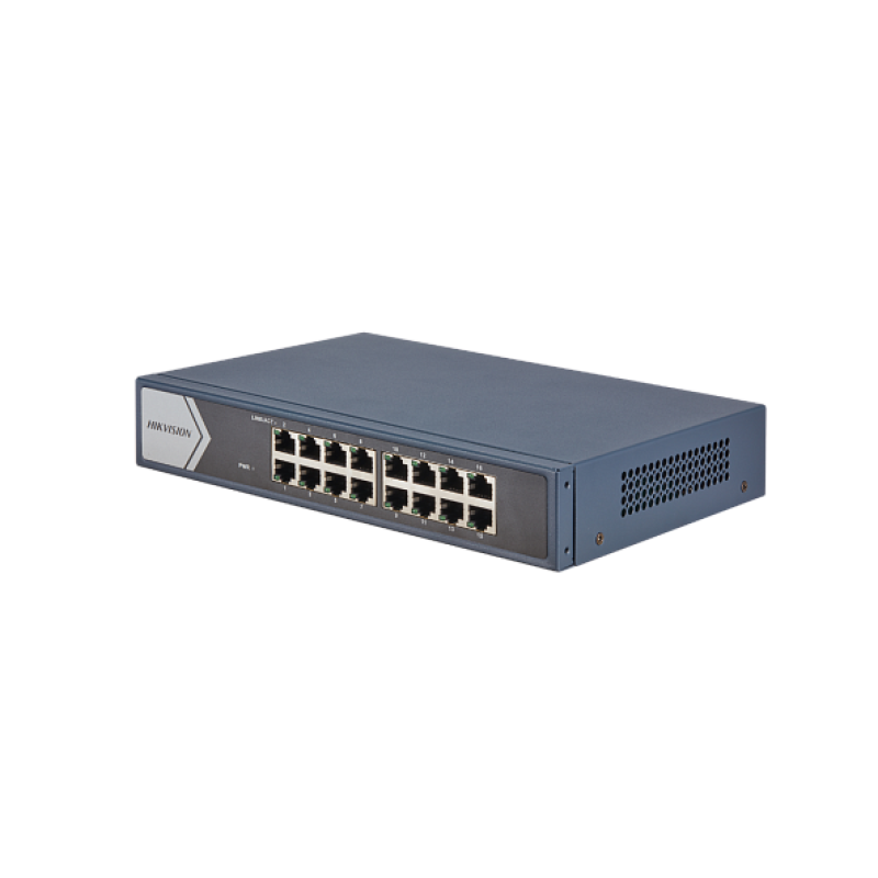 Hikvision DS-3E0516-E Switch Gigabit negestionat cu 16 porturi