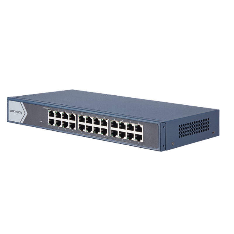 Hikvision DS-3E0524-E - comutator neadministrabil cu 24 de porturi Gigabit