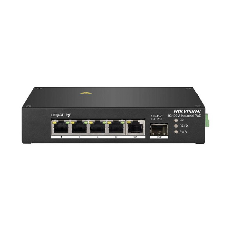 Hikvision DS-3T0306HP Switch industrial Long Distance PoE+