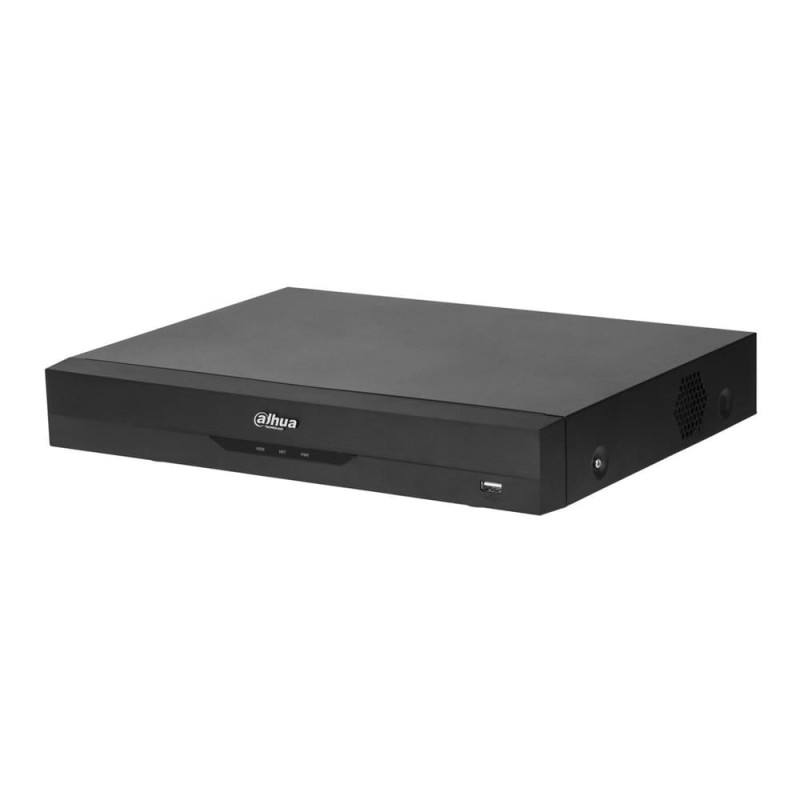 Dahua DH-XVR5116H-4KL-X Registrator cu 24 canale: 8 canale IP și 16 canale HDCVI/HDTVI/AHD/CVBS, plus 1 canal audio.