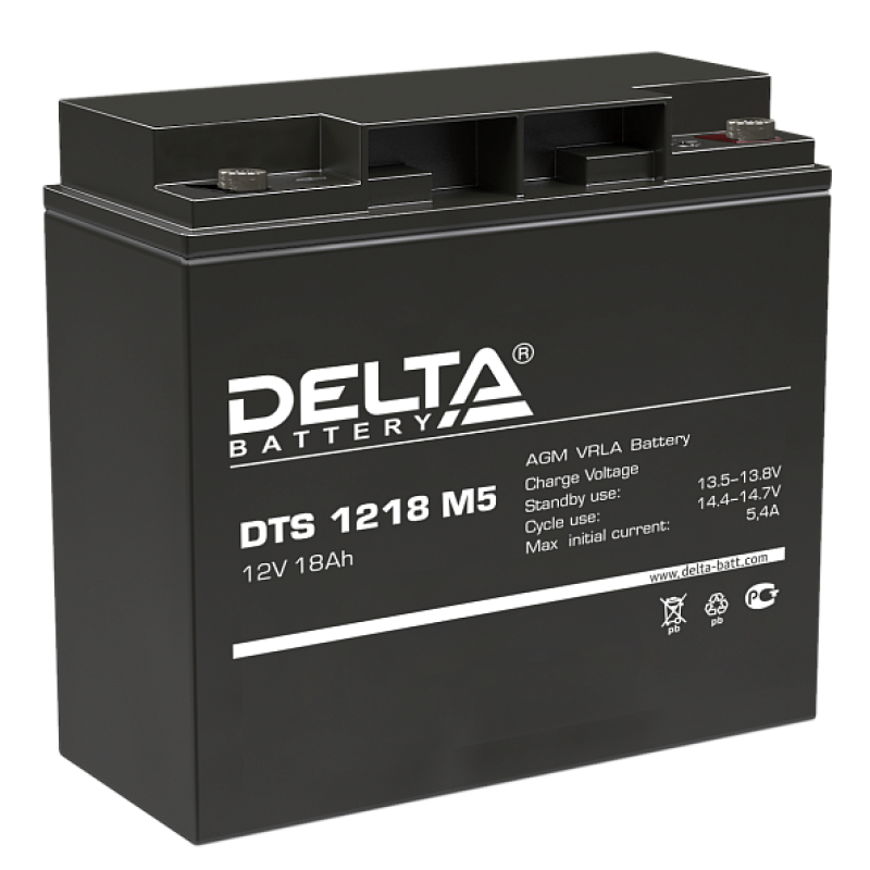 Delta DT 1218 Baterie de acumulatoare.