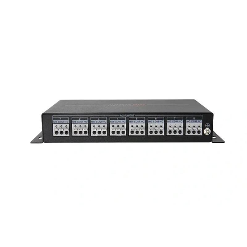 Hikvision DS-PM-RSO8-H - 8 relee cu fir (NO, NC), adresabil