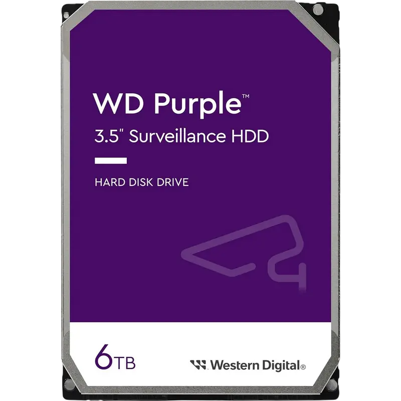 Жесткий диск Western Digital WD Purple 6 ТБ