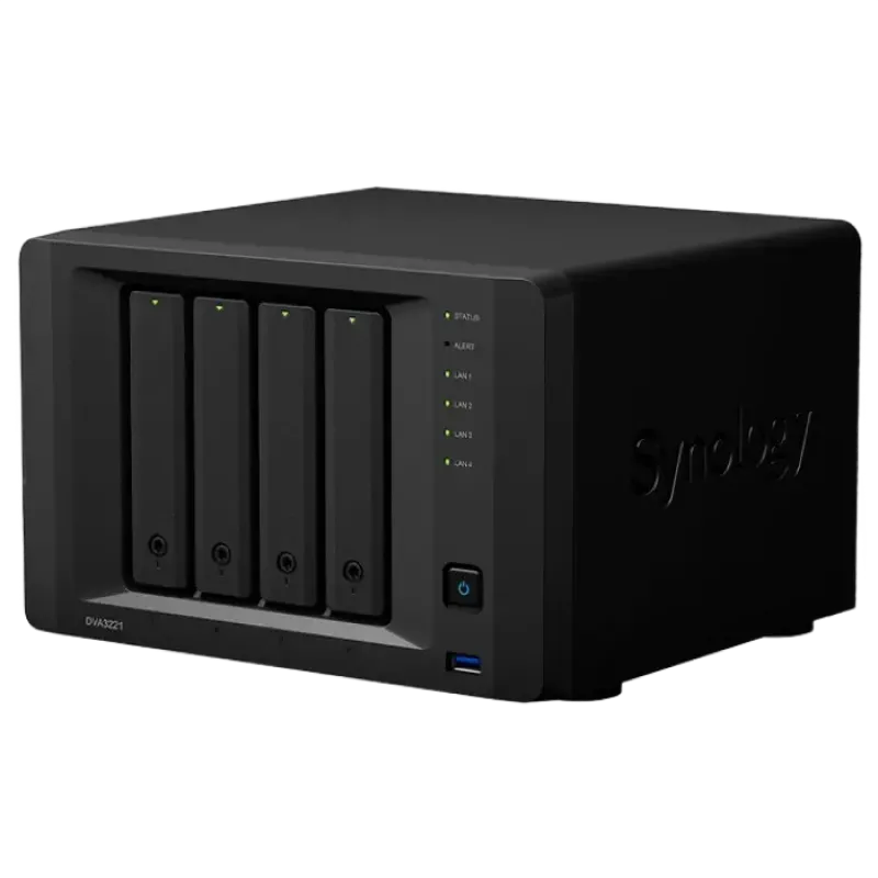 Сетевое хранилище SYNOLOGY DVA3221 Черный