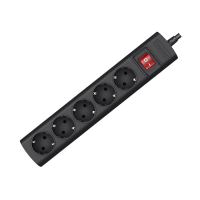 Filtru de rețea, 5 prize, 4,5 m