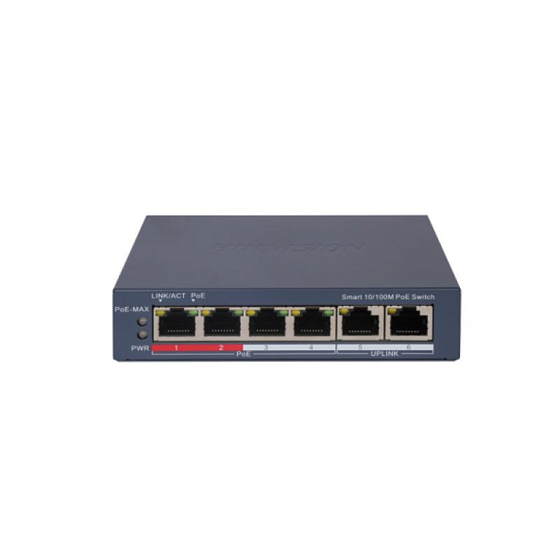 Hikvision DS-3E1106P-EI switch de birou