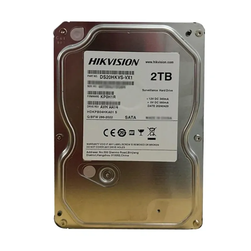 Hikvision DS20HKVS-VX1 Жесткий диск 2 ТБ из серии для видеонаблюдения
