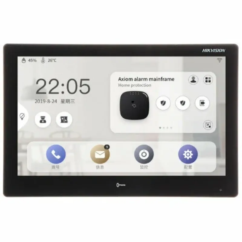 Hikvision DS-KH9510-WTE1 – Videointerfon IP, Negru