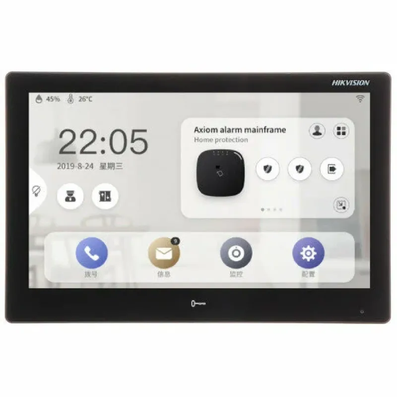 Hikvision DS-KH9510-WTE1 – Videointerfon IP, Negru