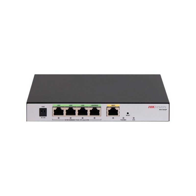 Hikvision DS-3WG105GP-SI All in One – Router gigabit POE cu 5 porturi