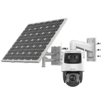 Hikvision DS-2SE7C432IWG-K/4G/14 4MP 4G Комплект сетевой PTZ TandemVu камеры c батареей и солнечной панелью