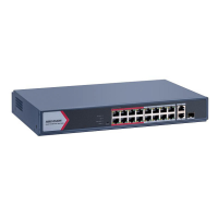 Hikvision DS-3E1318P-EI/M Comutator (switch) PoE SMART Monitoring