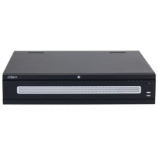Dahua DHI-NVR608H-32-XI NVR с 32 каналами, поддержка 8 HDD (до 16 ТБ каждый).