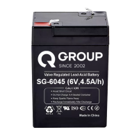 Qgroup SG-6045 Acumulator 6V, 4,5Ah