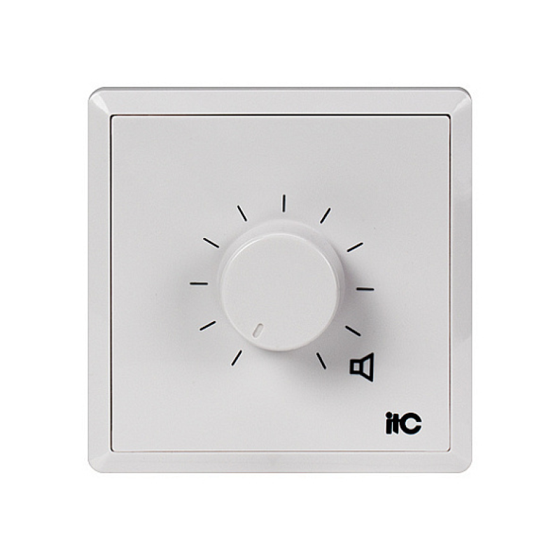 Regulator de volum montat pe perete cu atenuator încorporat T-673F.