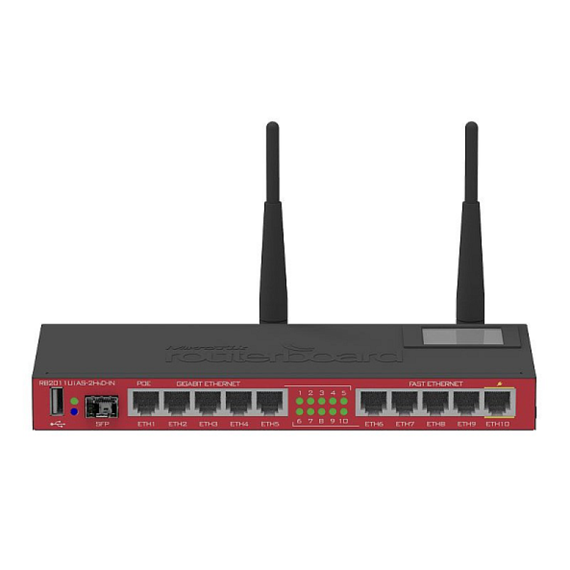 MikroTik RB2011UiAS-2HnD-IN Маршрутизатор