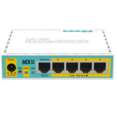 Ruteri RB750UPr2 (hEX PoE lite).