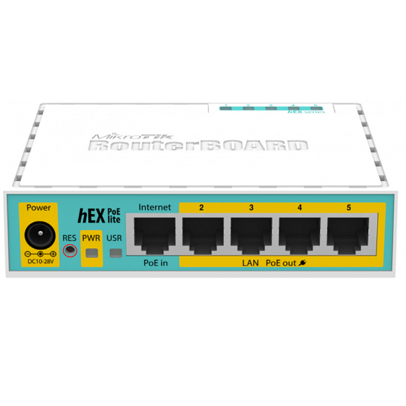Маршрутизатор RB750UPr2 (hEX PoE lite)