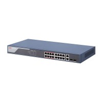 Hikvision DS-3E1318P-SI Comutator PoE+ de monitorizare SMART de birou.