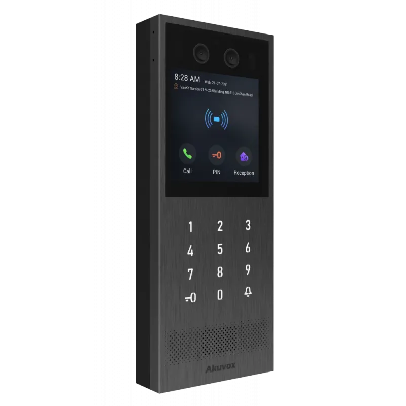 Akuvox X912S Panou de apel IP pentru apartamente, cu rezoluție de 2MP
